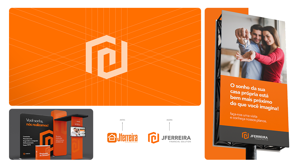 Identidade visual da Jferreira Financial Solution